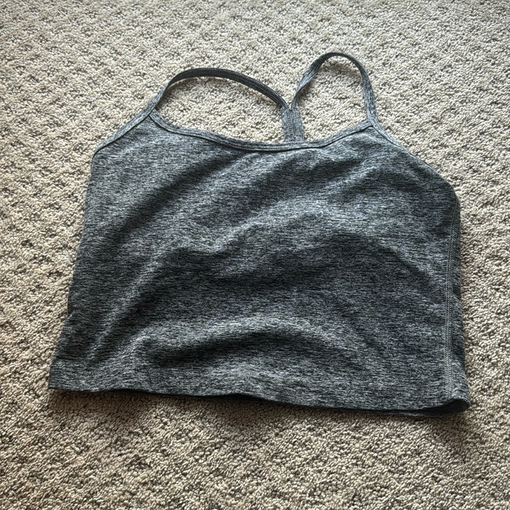 Spacedye Slim Racerback Cropped Tank